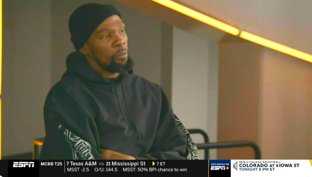  還打多久退役？KD：目前無法預(yù)測終點 可能會發(fā)生也可能不會