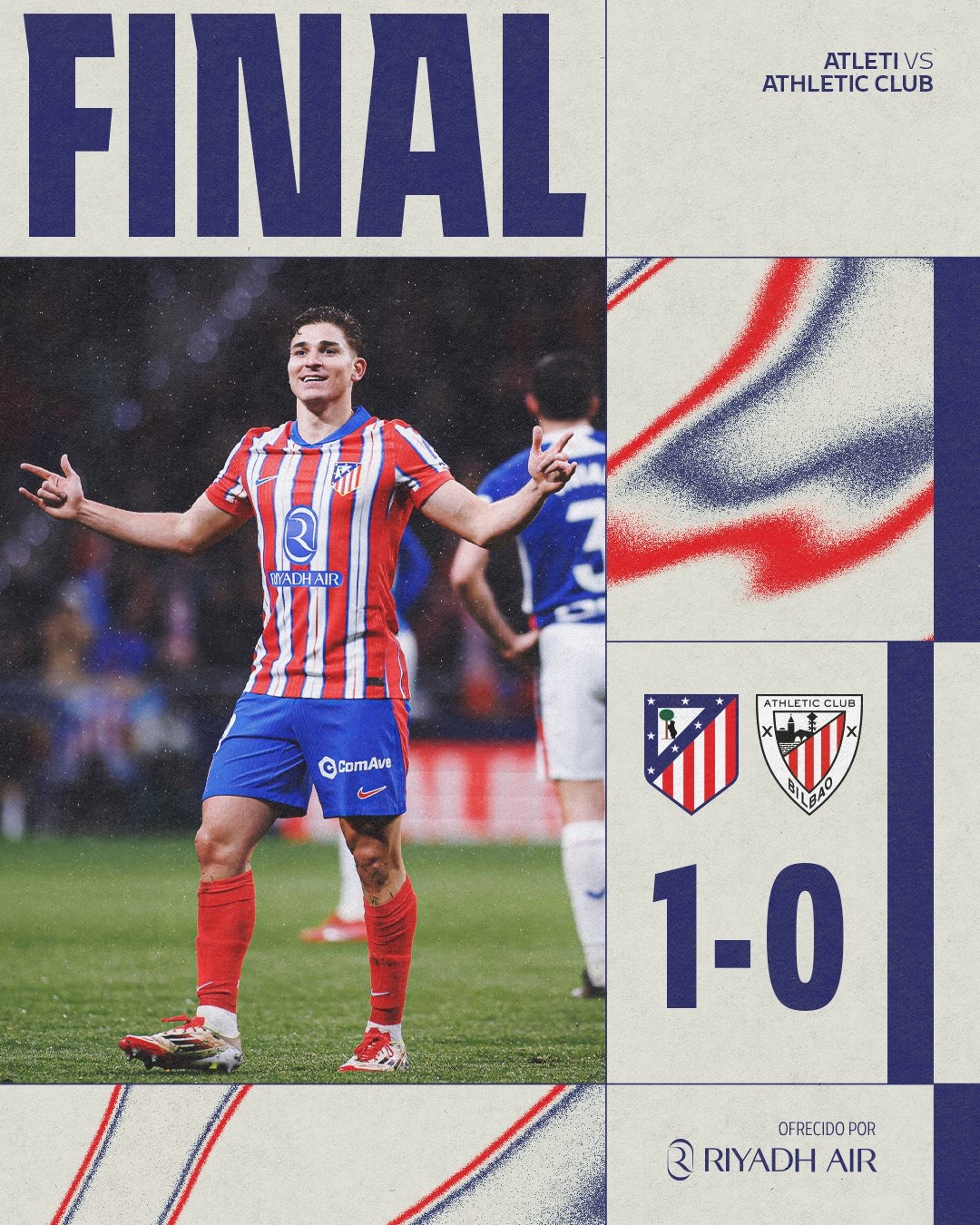  致勝進(jìn)球！阿爾瓦雷斯當(dāng)選馬競1-0畢巴全場最佳球員
