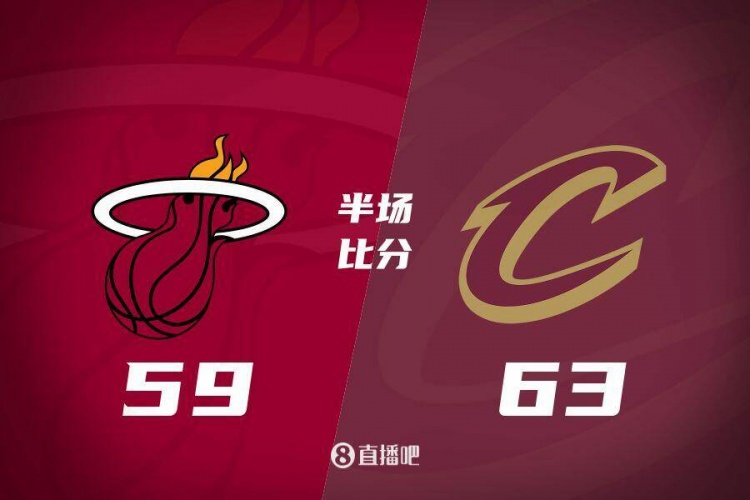  熱火發(fā)力打出13-0！半場(chǎng)落后騎士4分 阿德巴約16+5 米切爾13分