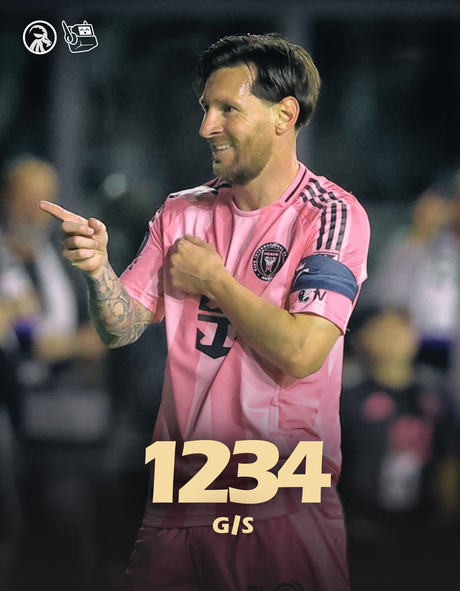  回歸即進球！37歲梅西生涯目前853球381助，參與進球數(shù)1234球！