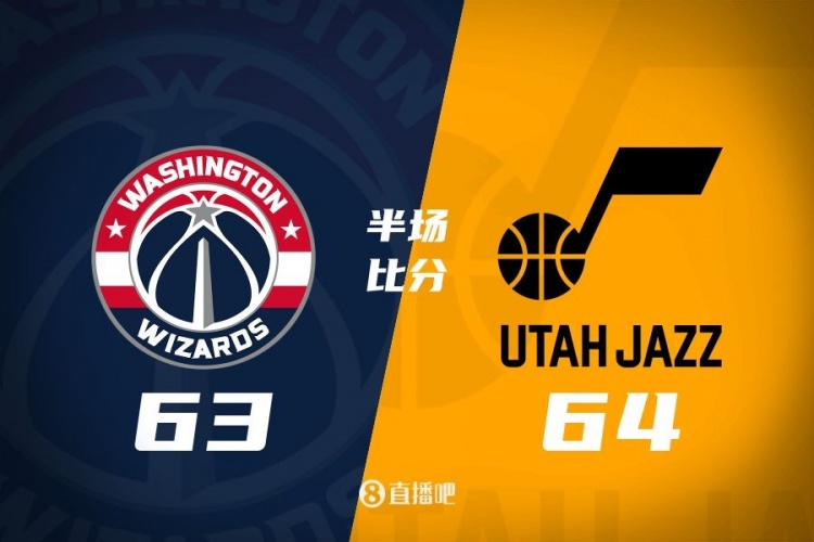  狀元之爭(zhēng)！半場(chǎng)戰(zhàn)報(bào)：奇才63-64落后爵士 薩爾20分&塞克斯頓16分