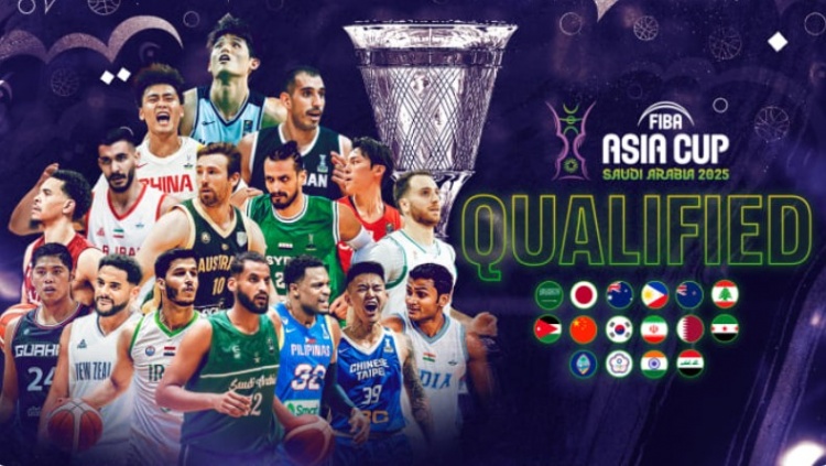  8月在沙特舉辦！FIBA官網(wǎng)：男籃亞洲杯抽簽儀式將在下月8號舉行