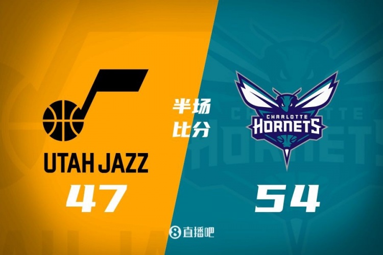  半場戰(zhàn)報-小橋14分 小喬治11分 黃蜂54-47領(lǐng)先爵士