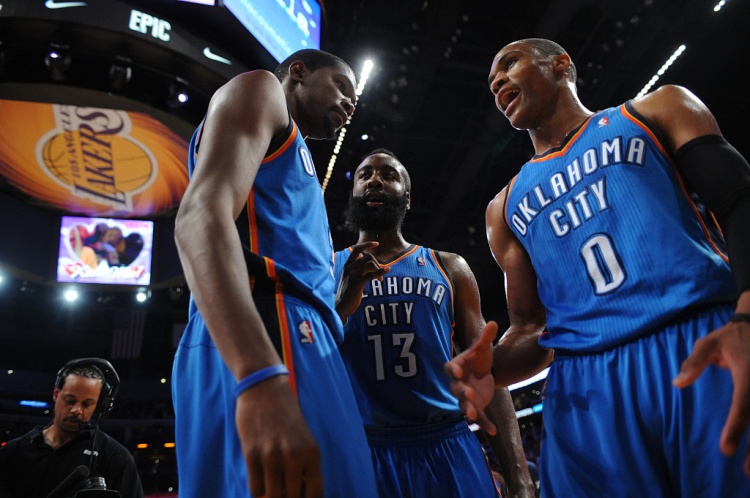  雷霆三少得分全部進入歷史前20！他們是NBA歷史最大的如果嗎？